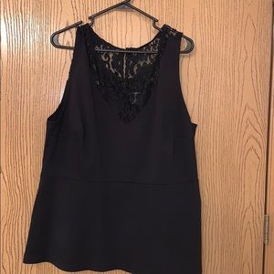 Like New! | Black Peplum Top